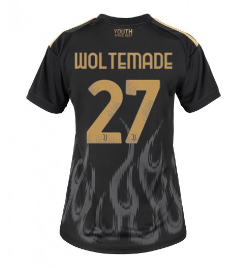 Juventus Nick Woltemade #27 Kolmaspaita Naisten 2026-27 Lyhythihainen Juventus Nick Woltemade #27 Kolmaspaita Naisten 2026-27 Lyhythihainen